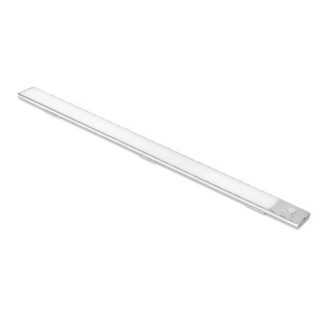 EMUCA APLIQUE LED RECARGABLE POR USB KAUS CON SENSOR DE MOVIMIENTO, L600MM, PLÁSTICO Y ALUMINIO, ANODIZADO MATE