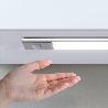 EMUCA APLIQUE LED RECARGABLE POR USB KAUS CON SENSOR DE MOVIMIENTO, L600MM, PLÁSTICO Y ALUMINIO, ANODIZADO MATE
