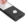 EMUCA APLIQUE LED RECARGABLE POR USB KAUS BLACK CON SENSOR DE MOVIMIENTO, L240MM, PLÁSTICO Y ALUMINIO, PINTADO NEGR