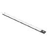 EMUCA APLIQUE LED RECARGABLE POR USB KAUS BLACK CON SENSOR DE MOVIMIENTO, L400MM, PLÁSTICO Y ALUMINIO, PINTADO NEGR
