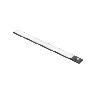 EMUCA APLIQUE LED RECARGABLE POR USB KAUS BLACK CON SENSOR DE MOVIMIENTO, L600MM, PLÁSTICO Y ALUMINIO, PINTADO NEGR