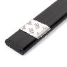 EMUCA APLIQUE LED RECARGABLE POR USB KAUS BLACK CON SENSOR TÁCTIL DE PROXIMIDAD, L400MMPLÁSTICO Y ALUMINIO, PINTADO