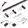 EMUCA KIT DE BARRA PARA ARMARIO LUXE, TIRA LED 4,5X8 NEONLYNX V, SENSOR DE MOVIMIENTO RF SMART Y CONVERTIDOR SMART 