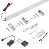 EMUCA KIT DE BARRA PARA ARMARIO LUXE, TIRA LED 4,5X8 NEONLYNX V, SENSOR DE MOVIMIENTO RF SMART Y CONVERTIDOR SMART 