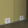 EMUCA KIT DE HERRAJES PARA ARMARIO 2 PUERTAS CORREDERAS Y CIERRE SUAVE FLOW CON CARRILES DE SUPERFICIE 2.35M, TABLE