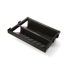 EMUCA CAJÓN ZAPATERO EXTRAÍBLE MOKA, 564 - 594, ACERO, PINTADO MOKA