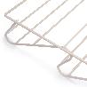 EMUCA KIT DE ZAPATERO METÁLICO Y BASTIDOR DE GUÍAS CON CIERRE SUAVE PARA ARMARIO, REGULABLE, MÓDULO 600MM, GRIS PIE