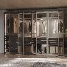 EMUCA KIT DE PANTALONERO DE 7 VARILLAS, CESTO Y BASTIDOR REGULABLE QUARTZ PARA ARMARIOS, GUÍAS DE CIERRE SUAVE Y EX