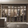 EMUCA BASTIDOR CON GUÍAS DE CIERRE SUAVE Y EXTRACCIÓN TOTAL PARA ACCESORIOS DE ARMARIO QUARTZ, 812-838MM, ALUMINIO 