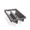 EMUCA KIT DE CAJÓN ZAPATERO EXTRAÍBLE PARA ARMARIOS QUARTZ, REGULABLE, MÓDULO 700MM, ACERO, ALUMINIO Y PLÁSTICO, TI