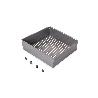 EMUCA CAJÓN METÁLICO PARA ARMARIOS Y VESTIDORES QUARTZ, 440 (M60), ACERO, TITANIO