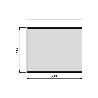 EMUCA PROTECTOR DE FONDO PARA MUEBLES DE COCINA, TABLERO 16MM, MÓDULO 600MM, 568X580MM, PLÁSTICO Y ALUMINIO, ALUMIN