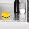 EMUCA PROTECTOR DE FONDO PARA MUEBLES DE COCINA, TABLERO 16MM, MÓDULO 900MM, 868X580MM, PLÁSTICO Y ALUMINIO, ALUMIN