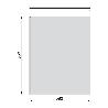EMUCA PROTECTOR DE FONDO PARA MUEBLES DE COCINA, TABLERO 16MM, MÓDULO 1.000MM, 968X580MM, PLÁSTICO Y ALUMINIO, ALUM