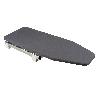 EMUCA TABLA DE PLANCHAR PLEGABLE Y EXTRAÍBLE PARA MUEBLE IRON 180, GIRATORIA, ACERO Y MADERA