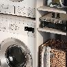EMUCA TABLA DE PLANCHAR PLEGABLE Y EXTRAÍBLE PARA MUEBLE IRON 2, ACERO Y MADERA