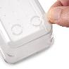 EMUCA KIT DE 10 CUBOS ORGANIZADORES CUBE PARA CAJÓN, PLÁSTICO, TRANSPARENTE