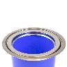 EMUCA CUBO DE BASURA EMPOTRABLE PARA ENCIMERA DE COCINA RECYCLE, 1 VASO EXTRAÍBLE DE 5 LITROS, ACERO INOXIDABLE Y P