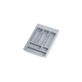 EMUCA CUBERTERO OPTIMA PARA CAJÓN UNIVERSAL, MÓDULO 400MM, PLÁSTICO, GRIS