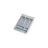 EMUCA CUBERTERO OPTIMA PARA CAJÓN UNIVERSAL, MÓDULO 400MM, PLÁSTICO, GRIS