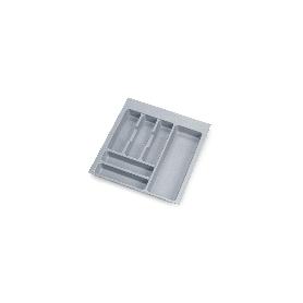 EMUCA CUBERTERO OPTIMA PARA CAJÓN UNIVERSAL, MÓDULO 500MM, PLÁSTICO, GRIS
