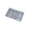 EMUCA CUBERTERO OPTIMA PARA CAJÓN UNIVERSAL, MÓDULO 800MM, PLÁSTICO, GRIS