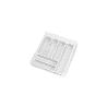 EMUCA CUBERTERO OPTIMA VERTEX/CONCEPT PROFUNDIDAD 500MM, TABLERO 16MM, MÓDULO 450MM, PLÁSTICO, BLANCO