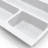 EMUCA CUBERTERO OPTIMA VERTEX/CONCEPT PROFUNDIDAD 500MM, TABLERO 16MM, MÓDULO 450MM, PLÁSTICO, BLANCO