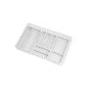EMUCA CUBERTERO OPTIMA VERTEX/CONCEPT PROFUNDIDAD 500MM, TABLERO 16MM, MÓDULO 800MM, PLÁSTICO, BLANCO