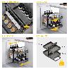 EMUCA SISTEMA DE RINCONERO ARTICULADO EXTRAÍBLE HARMONY PARA MUEBLE DE COCINA, DERECHA/IZQUIERDA, ACERO Y MADERA, G