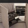 EMUCA RINCONERO EXTRAÍBLE HARMONY PARA MUEBLES DE COCINA, IZQUIERDA, ACERO Y MADERA, GRIS ANTRACITA