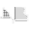 EMUCA ESTERILLA ANTIDESLIZANTE PARA CAJONES, EFECTO TEXTIL, LONGITUD 20M X 480MM, PLÁSTICO, BLANCO