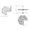 EMUCA JUEGO DE BANDEJAS GIRATORIAS SHELVO 3/4, PARA MÓDULO 800MM, PLÁSTICO Y ALUMINIO, BLANCO