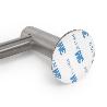 EMUCA COLGADOR ADHESIVO DE COCINA CON 5 GANCHOS SUPRA, ACERO INOXIDABLE