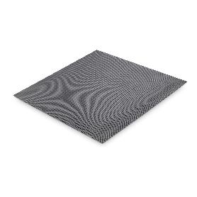 EMUCA ESTERILLA ANTIDESLIZANTE PARA CAJONES, MINIRHOMB, LONGITUD 20M X 480MM, PLÁSTICO, GRIS ANTRACITA