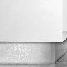 EMUCA LOTE DE 2 ZÓCALOS PARA COCINA PLASLINE CON ACCESORIOS DE UNIÓN, ALTURA 150MM, 2 BARRAS DE LOGNITUD 2.35M, PLÁ