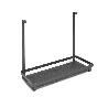 EMUCA ESTANTE PARA UTENSILIOS DE COCINA TITANE, ACERO, GRIS ANTRACITA