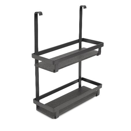 EMUCA ESTANTE PARA TARROS DE ESPECIAS TITANE, ACERO, GRIS ANTRACITA