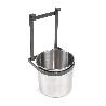 EMUCA PORTACUBIERTOS DE COCINA TITANE, ACERO, GRIS ANTRACITA