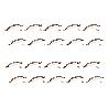 EMUCA LOTE DE 20 TIRADORES PARA MUEBLE NAIROBI, L139MM, INTEREJE 96MM, ZAMAK, BRONCE