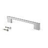 EMUCA LOTE DE 20 TIRADORES PARA MUEBLE PAIPORTA, L160MM, INTEREJE 128MM, ZAMAK, NÍQUEL SATINADO