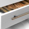 EMUCA LOTE DE 5 TIRADORES PARA MUEBLE RIAD, L232MM, INTEREJE 192MM, ALUMINIO, BRONCE