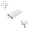 TIRAS COLGADORAS ADHESICAS CON VELCRO 16 X 55 MM. BLISTER 4 UNIDADES