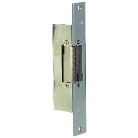 CERRADURA JIS ELECTRICA 12 VOLTIOS 812-901G     FRENTE GRIS