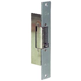CERRADURA JIS ELECTRICA 12 VOLTIOS 822-901G FRENTE GRIS