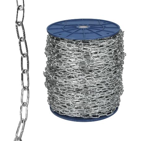 CADENA EN ROLLO ZINCADA 5 MM.(ROLLO 56 METROS)