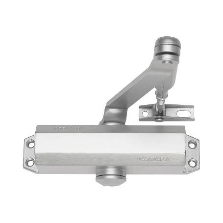 CIERRAPUERTAS TESA DC120  F2-4 SIN RETENEDOR PLATEADO