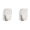 COLGADOR ORYX INOXIDABLE GRANDE (BLISTER  2 UNIDADES) ADHESIVO