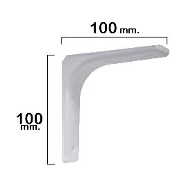 PALOMILLA REFORZADA BLANCA   100X100 MM. USO DOMÉSTICO