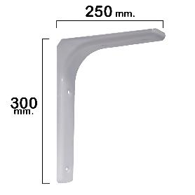 PALOMILLA REFORZADA BLANCA   300X250 MM. USO DOMÉSTICO